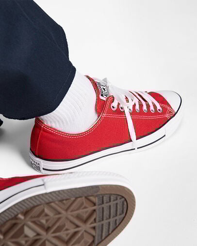 Chuck Taylor All Star Canvas Red, Reflective View