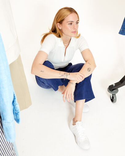 Chuck Taylor All Star White Monochrome, Detail Angle View