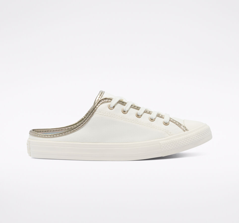 Chuck Taylor All Star Dainty Mule Egret/Light Gold/Egret