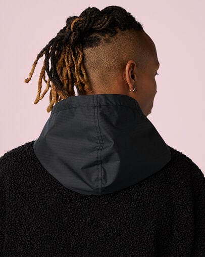 Mountain Club Sherpa Pullover Hoodie Converse Black