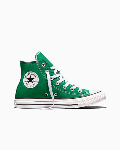 Chuck Taylor All Star Verde Amazonas/Blanco/Blanco, Outer Side View