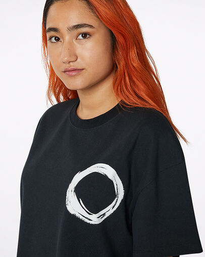 Converse Shapes Rectangle Tunika Converse Black, Detail View