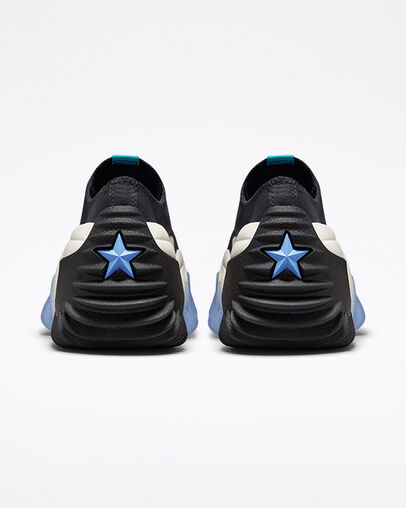 Run Star Motion Desert Gradient Schwarz/Royal Pulse/Egret, Heel View