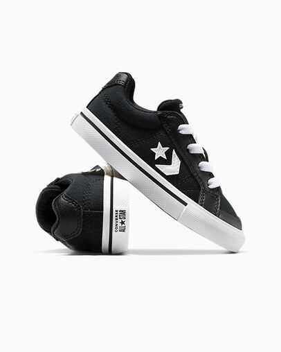 Converse Sport Casual Easy-On Black/White/Black, Detail Angle View