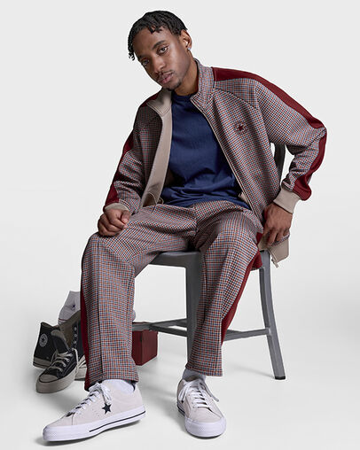 Retro Chuck Taylor Checkered Jacket Rottin Apple Multi, Detail View