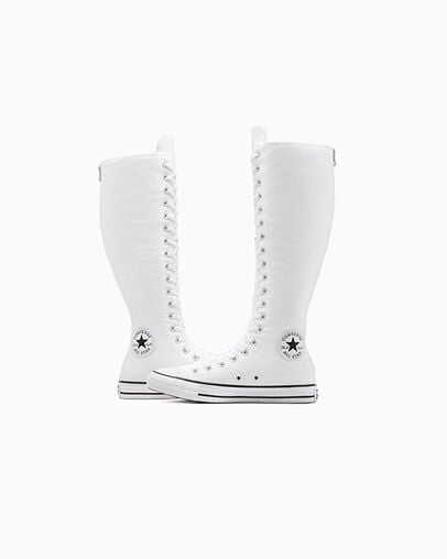 Chuck Taylor All Star XXHi LTD White Flame White Black Flame, Detail Angle View