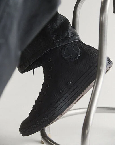 Chuck Taylor All Star TecTuff Black/Black/Black, On Foot Shot 1