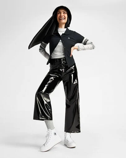 Chuck Taylor All Star Move Bianco/Avorio naturale/Nero, On Foot Shot 1