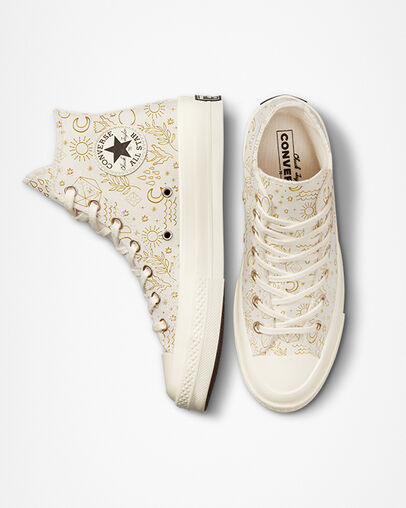 converse chuck 70 golden elements high top sneakers