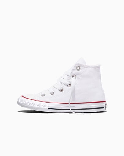 Chuck Taylor All Star Classic para ni&ntilde;o/a peque&ntilde;o/a y j&oacute;venes Blanco &oacute;ptico, Inner Side View