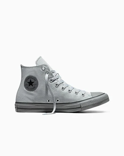 Chuck Taylor All Star Color Pop Grey Area/Darker Grey/Black, Outer Side View