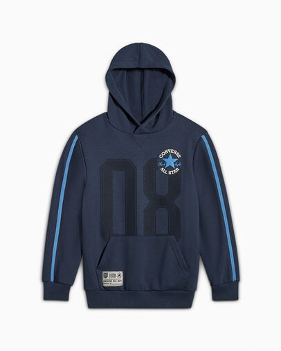 Retro Remix Pullover Converse Navy, Front View