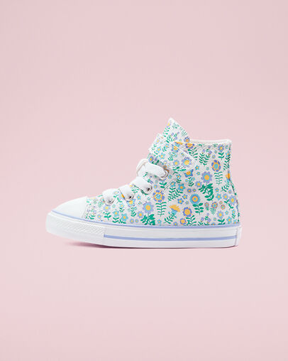 Chuck Taylor All Star Easy-On Ditsy Floral White/Twilight Pulse, Inner Side View