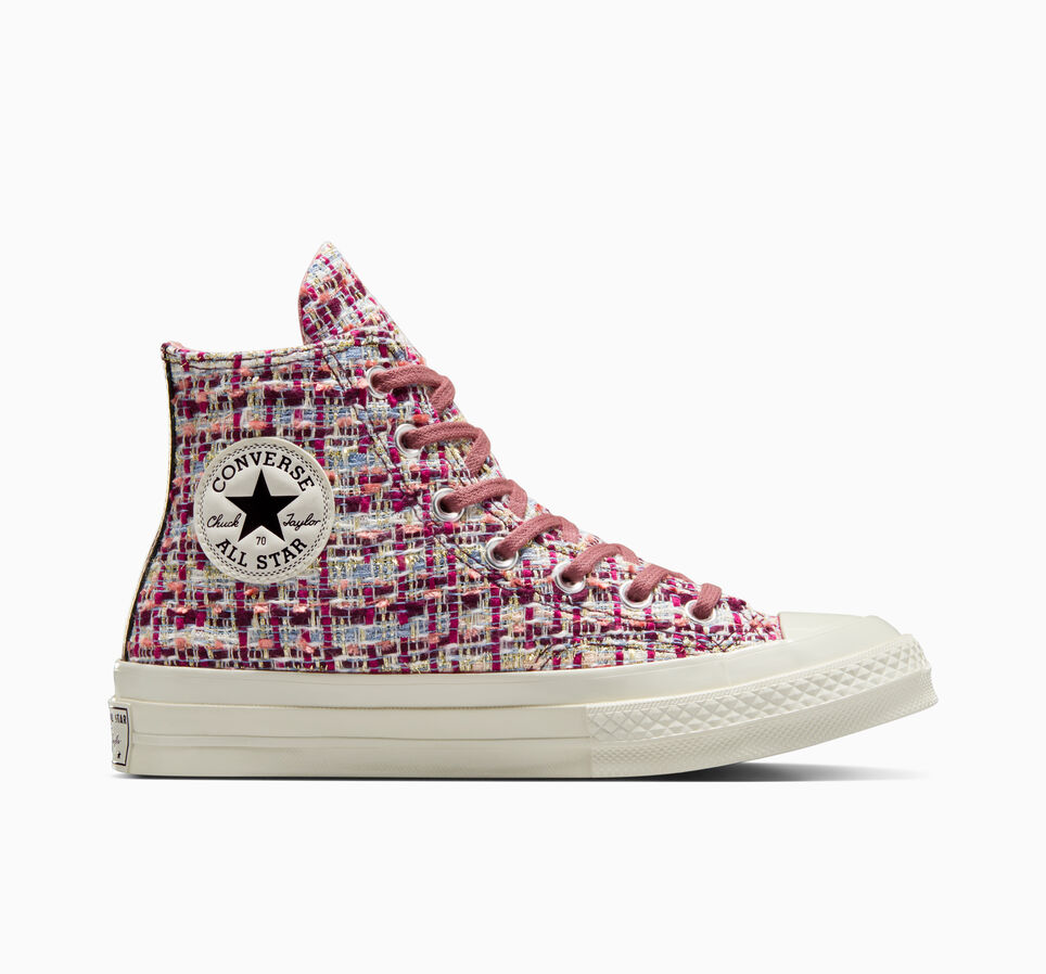 Chuck 70 Tweed Shimmer Abismo orqu&iacute;dea/Baya legendaria