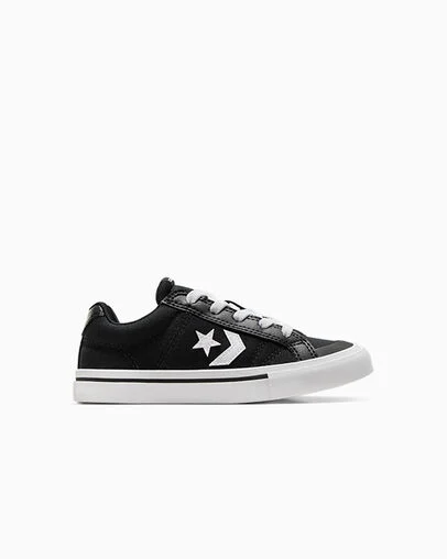 Converse Sport Casual Easy-On Black/White/Black, Outer Side View