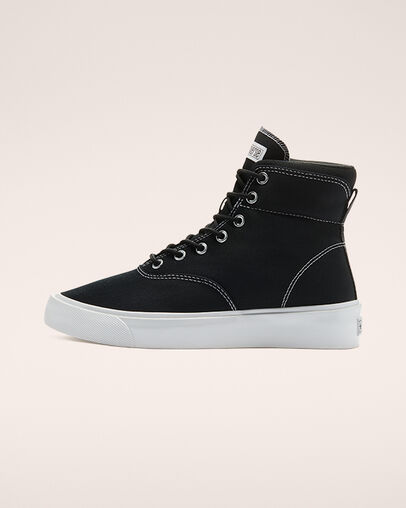 Skidgrip CVO Black/Black/White, Inner Side View