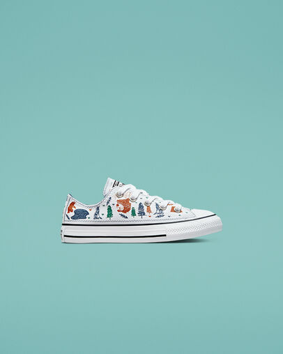 Chuck Taylor All Star Explorer White/Midnight Navy/Black, Outer Side View