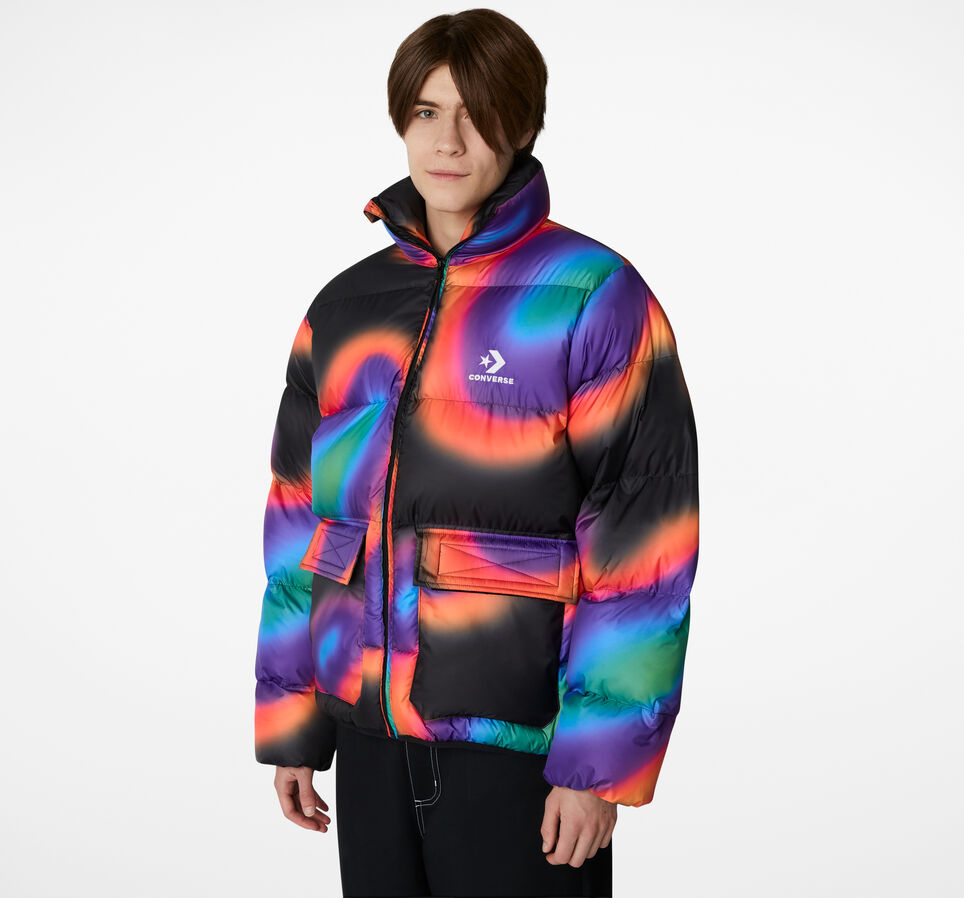 Printed Puffer Jacket