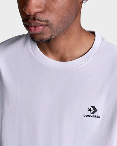 Star Chevron T-Shirt White, Detail View
