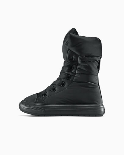 Chuck Taylor All Star Elements Boot Black/Black/Black, Inner Side View