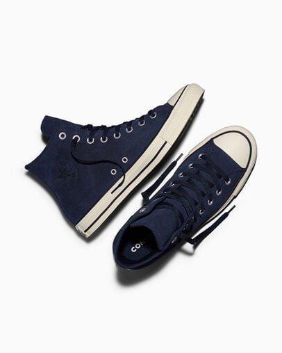 Converse Chuck Taylor All Star Suede Obsidian/Egret/Black — photo 7