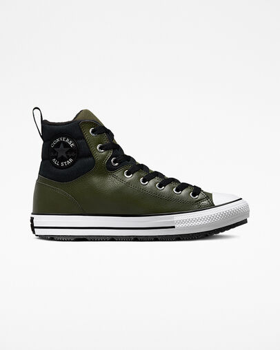 Chuck Taylor All Star Berkshire Boot Utility Green/Black/White, Outer Side View