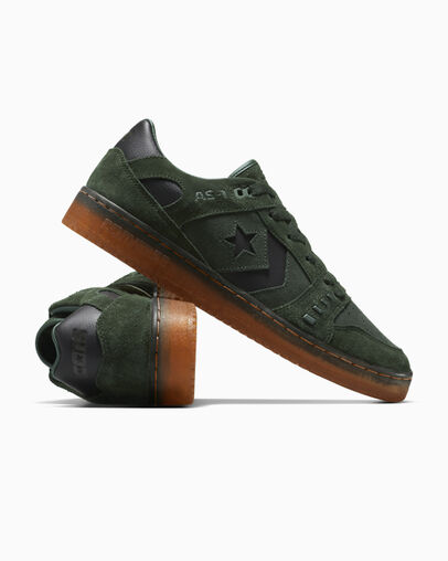 CONS AS-1 Pro Suede Green Onyx/Dense Canopy/Black, Detail Angle View
