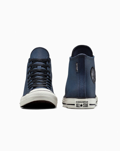 Chuck Taylor All Star TecTuff Navy/Black/Egret, Heel View