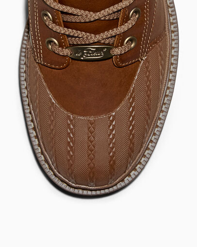 1908 Bronco Boot Emperador/Apple Cinnamon, Detail Angle View