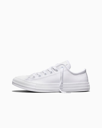 Chuck Taylor All Star Leather Mono White, Inner Side View
