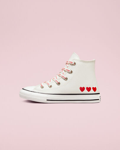 Chuck Taylor All Star Crafted with Love Vintage White/University Red, Inner Side View
