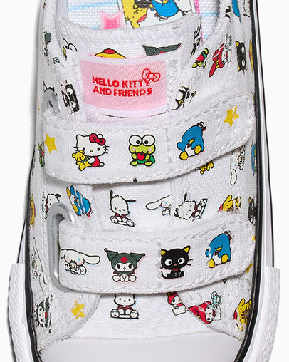 Converse x Hello Kitty And Friends Chuck Taylor All Star Easy-On BFFS White/Black/White, Detail Angle View