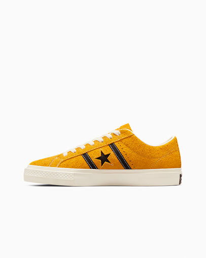 One Star Academy Pro Suede Sunflower Gold/Black/Egret, Inner Side View