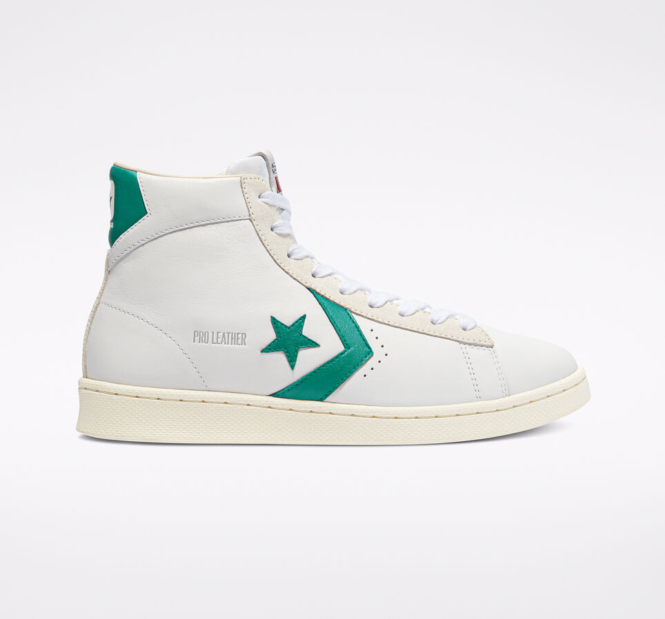 Pro Leather White/Court Green/Egret