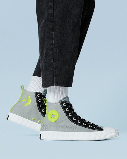 UNT1TL3D Ash Stone/Lime Twist/Black, On Foot Shot 1