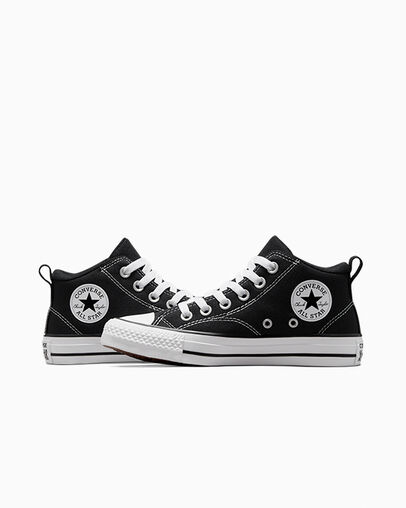 Chuck Taylor All Star Malden Street Black/Black/White, Detail Angle View