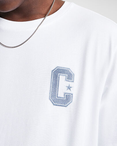 Retro Graphic T-Shirt Blanco, Detail View