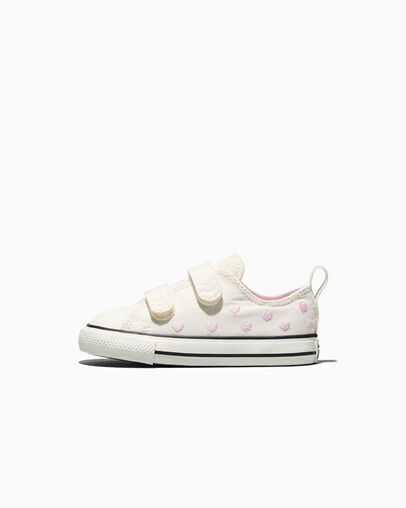 Chuck Taylor All Star Easy-On Valentine&rsquo;s Day Vintage White/New Found Bloom Pink/Black, Inner Side View