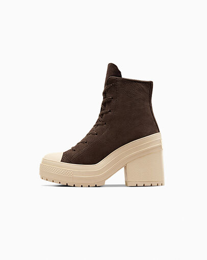 Chuck 70 De Luxe Heel Platform Coffee Break Bebida fresca/Bebida fresca, Inner Side View