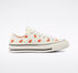 Chuck 70 Floral Egret/Bright Poppy/Black