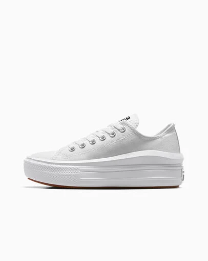 Canvas Color Chuck Taylor All Star Move Blanco/Blanco/Blanco, Inner Side View