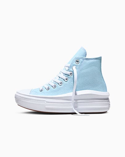Chuck Taylor All Star Move Clear Skies/White/Black, Inner Side View