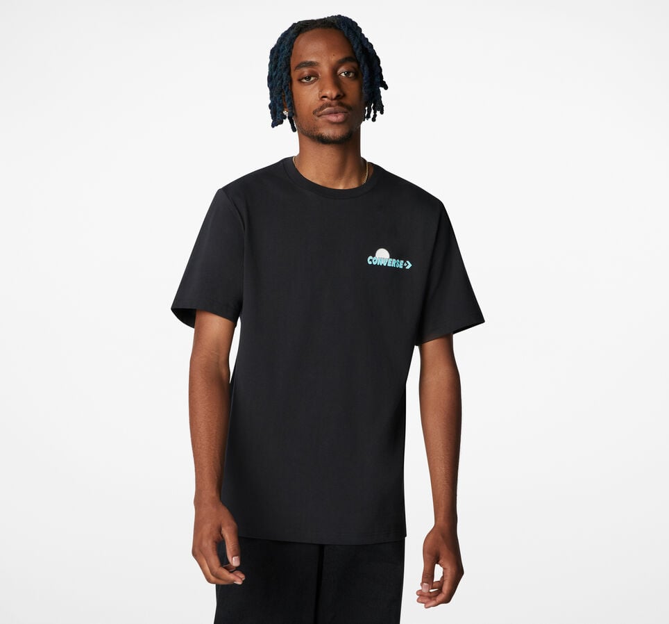 Moon Mountain Graphic T-Shirt