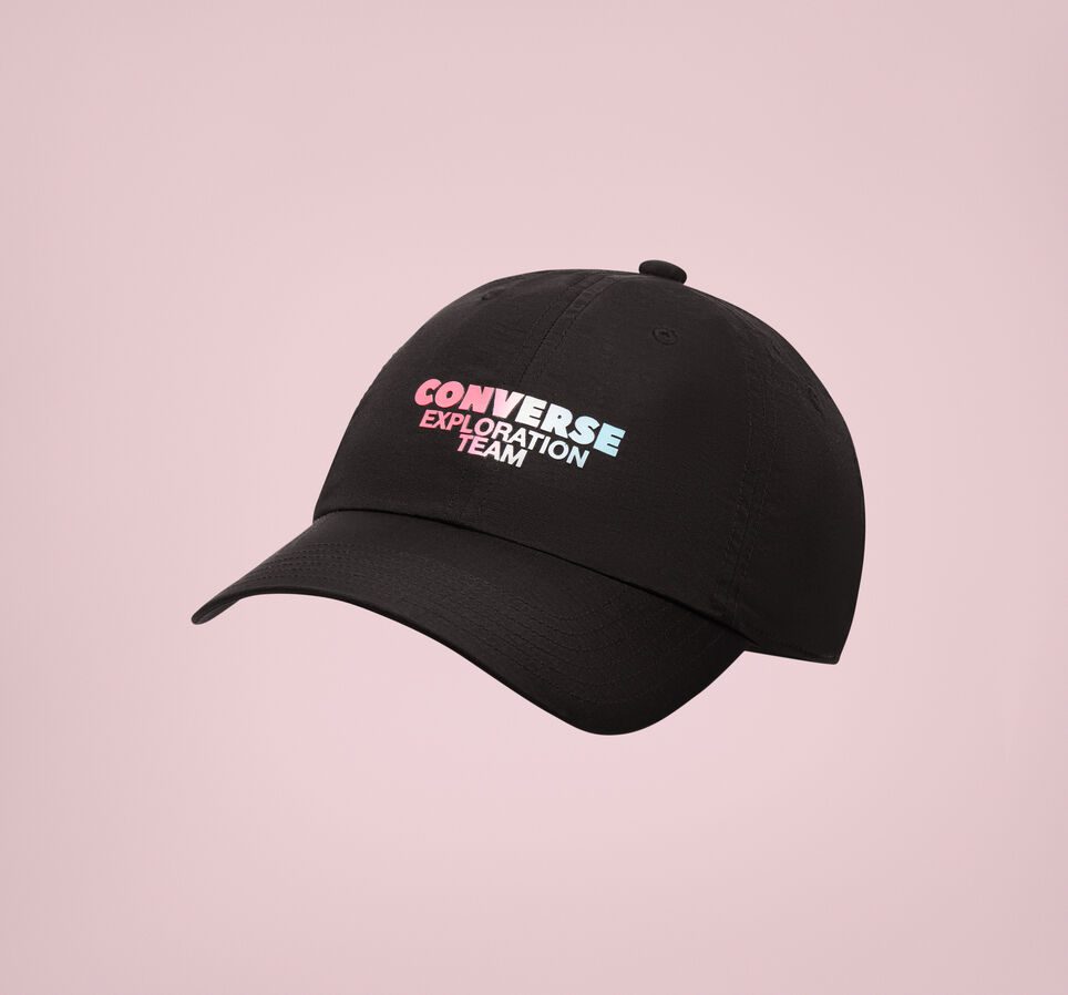 Graphic Baseball Cap Converse Black