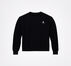 Embroidered Star Chevron Crew Neck Pullover Converse Black