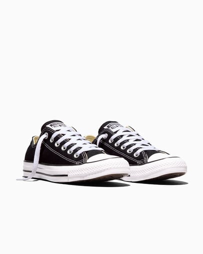 Chuck Taylor All Star Canvas Black, Top and Side View