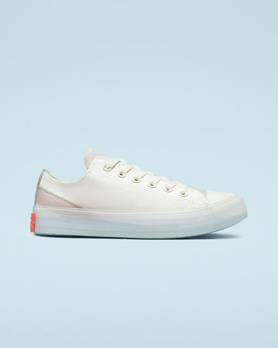 Chuck Taylor All Star CX Stretch Canvas Egret/Desert Sand, Outer Side View