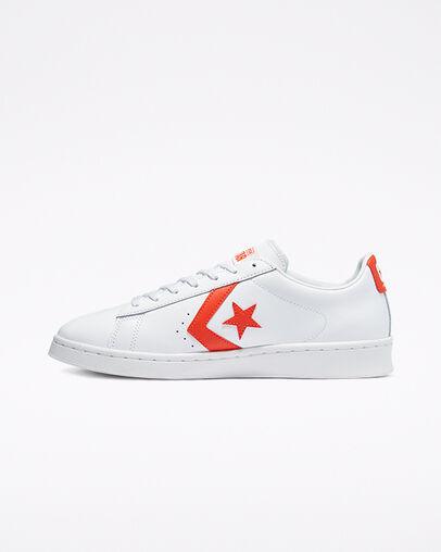 Pro Leather Wit/Bright Poppy/Wit, Inner Side View