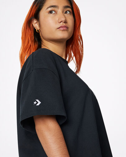 Converse Shapes Rectangle Tunika Converse Black, Detail View