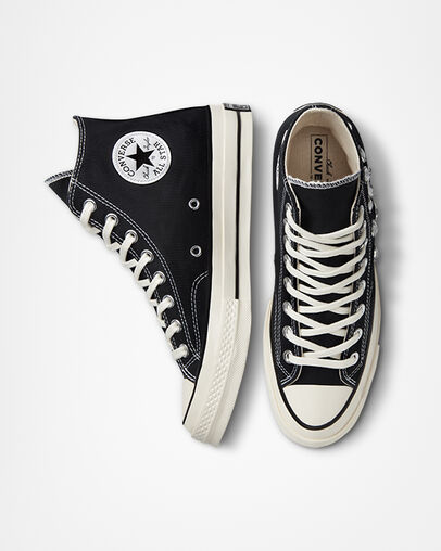 Chuck 70 Gems Black Gems, Top and Side View